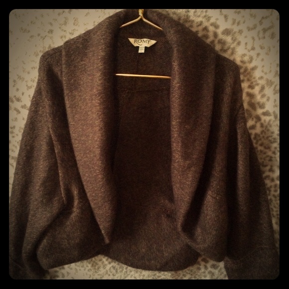 Brown sweater