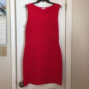 Little red Calvin Klein dress