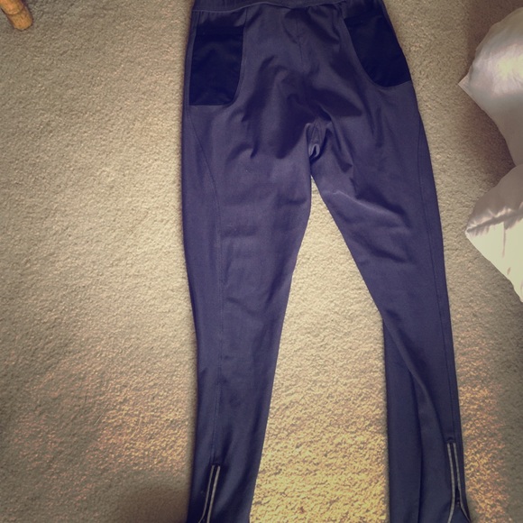 Nike zippered pants