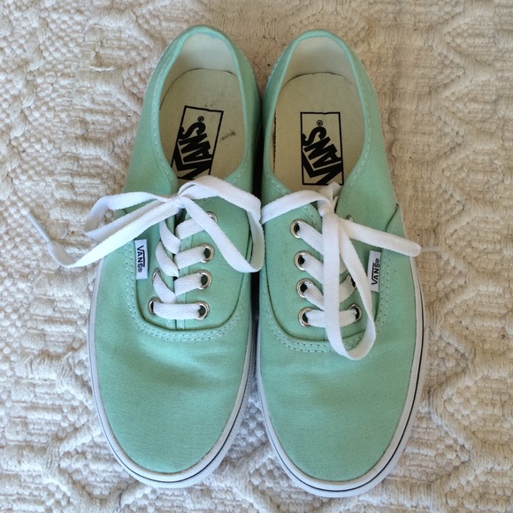 Women's mint vans
