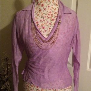 REDUCED 🎀 Adorable wrap top from Ann Taylor