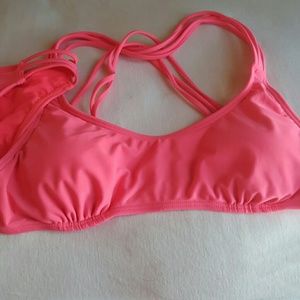 Pink bathing suit