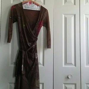 Sweet pea wrap dress