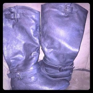 Maurice's boots size 8 wide calf