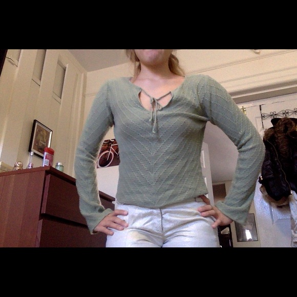 Olive Green Sweater