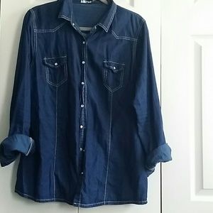 Denim shirt