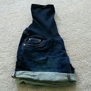 Indigo blue maturity  shorts