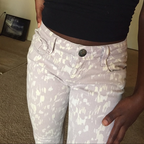 Lilac skinny jeans - Picture 2 of 4