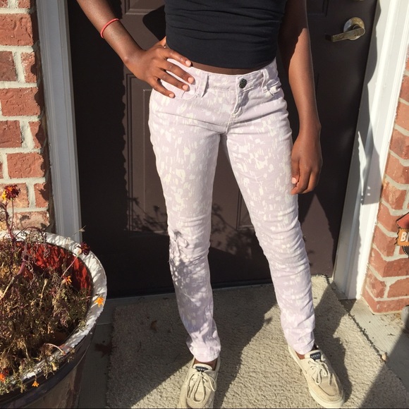 Lilac skinny jeans - Picture 3 of 4