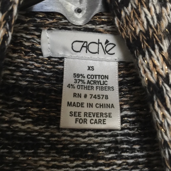 Cache sweater jacket - Picture 2 of 3