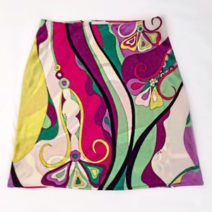 EMILIO PUCCI knee length skirt MARK DOWN