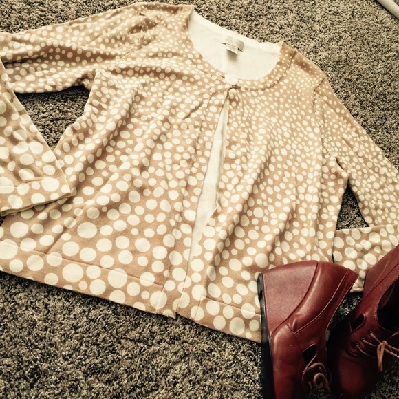Polka dot cardigan- 50% off all bundles!