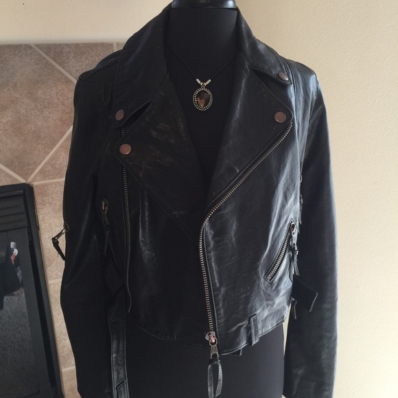 Diesel leather jacket.  SOLD on another site ! - Picture 1 of 4