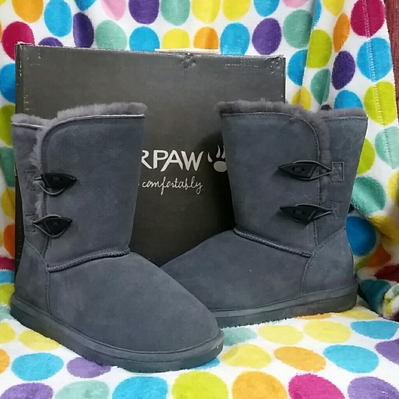 BEARPAW  Shoes - Bearpaw slip on suede boots