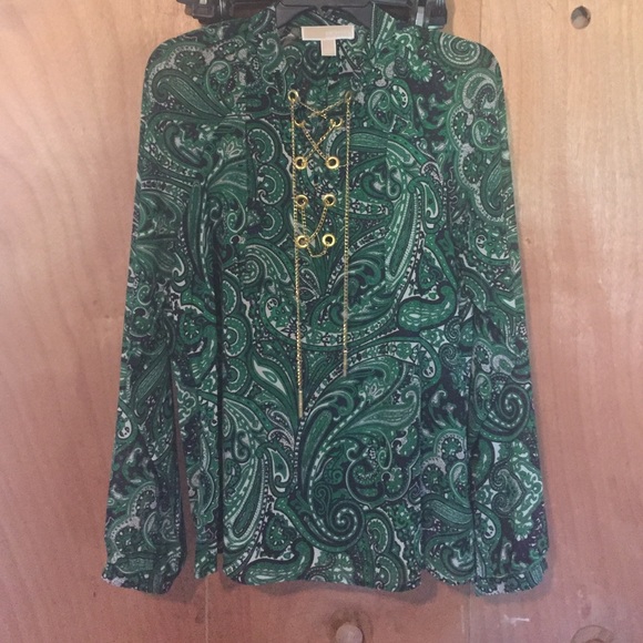 Paisley Michael Kors Chain top