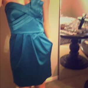 *sold* Teal formal dress