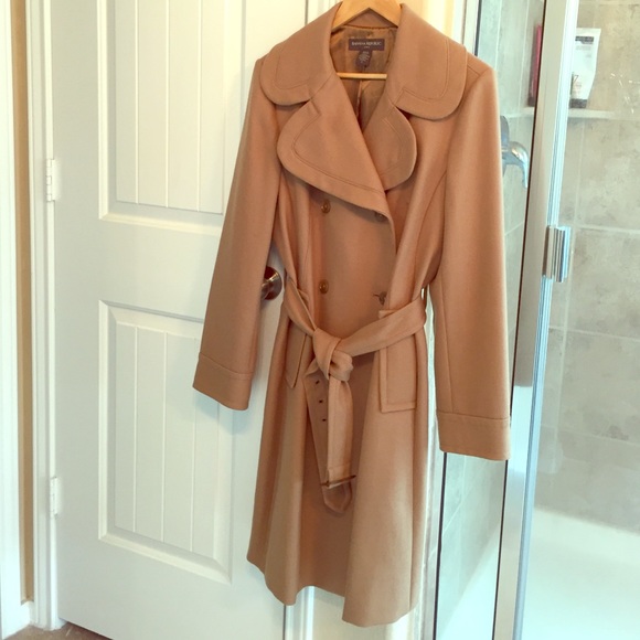 Banana Republic wool trench coat
