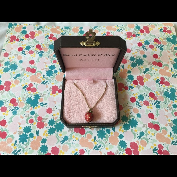 Juicy Couture Jewelry - Juicy Couture strawberry necklace