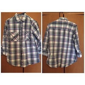 Carhartt Women's 3/4 Sleeve Plaid Shirt