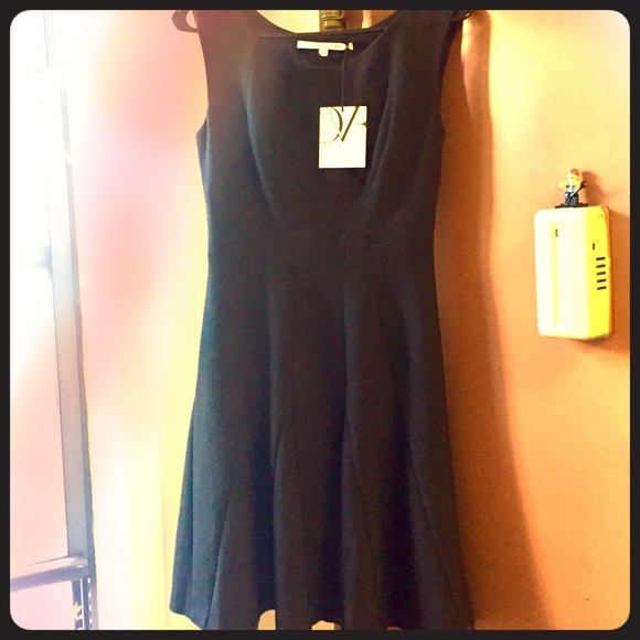 Gorgeous diane von FURSTENBERG little black dress