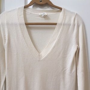 J. Crew 100% Cashmere V Neck Sweater