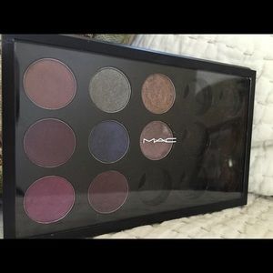 M.A.C. Cosmetics eyeshadows with palette.