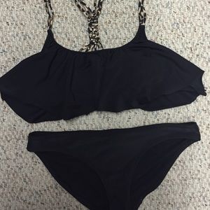 Ruffle top from VS bottoms Old navy!