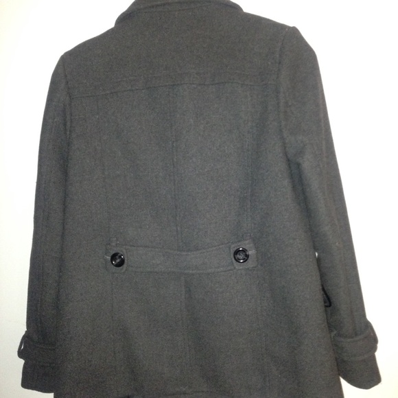 Warm Double Breasted Peacoat - Picture 2 of 2