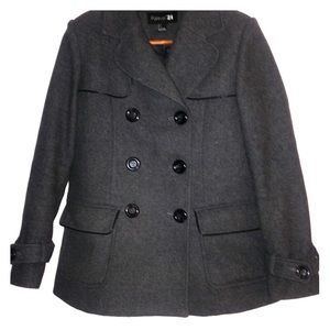 Warm Double Breasted Peacoat