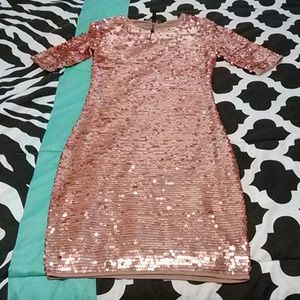 BCBG Body Con Sequin Dress