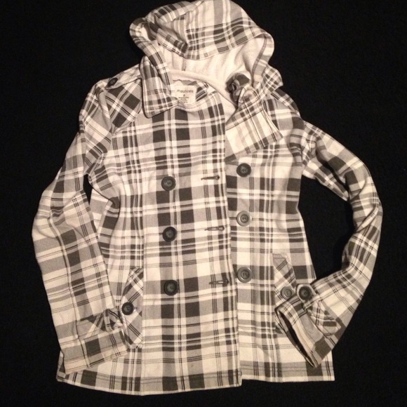 Cute button up pea coat from Maurice's