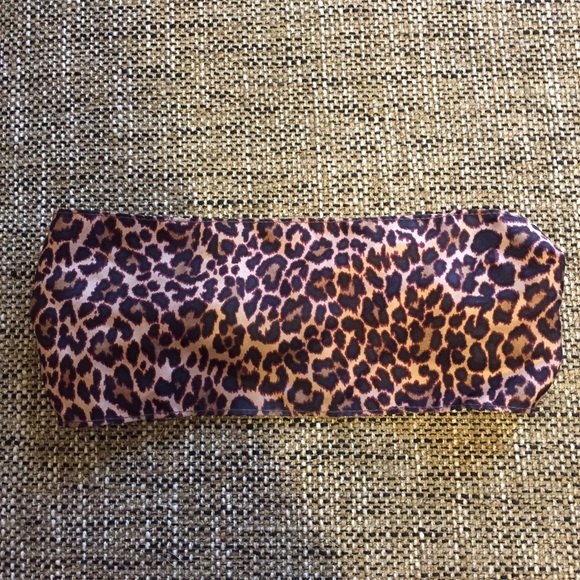 J.Crew Silk Leopard Print Headband