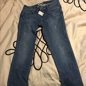 Size 4 White House Black Market Crop Jeans