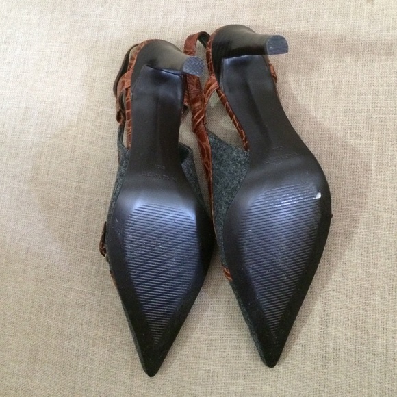NINE WEST Mid heel sling back shoes - Picture 3 of 3