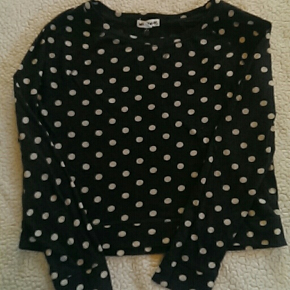 Polka dot shirt