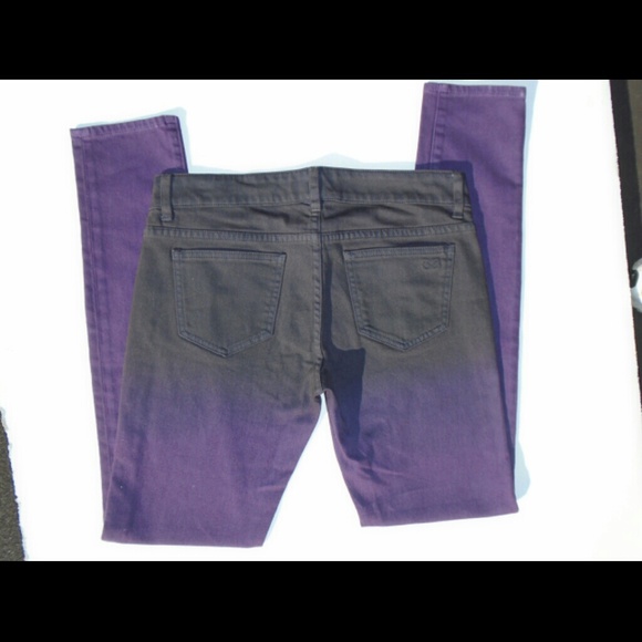 ☆HP☆ 1\3 MONIKA CHIANG OMBRE DIP DYE SKINNY JEANS - Picture 3 of 6