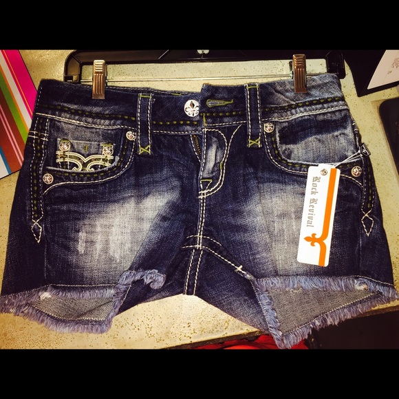 Camo Rock Revival Shorts