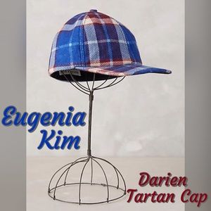 🆕EUGENIA KIM - DARIEN TARTAN CAP