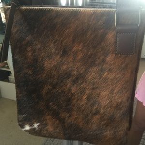 Maurizio Taiuti "Italy" Pony Hair Crossbody