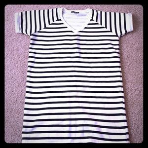 Fleece lined, sweater dress/shirt