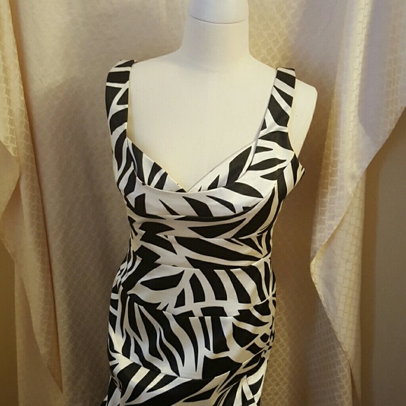 Coctail dress zebra