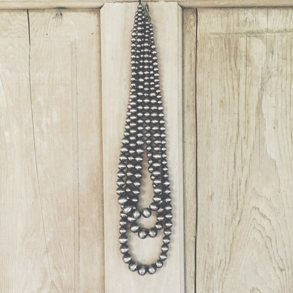 faux, NAVAJO pearls.