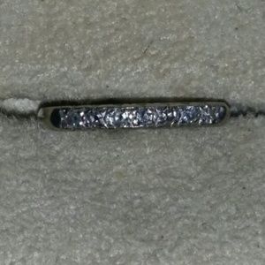 14k white gold ring