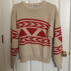 Holiday Geometric Sweater