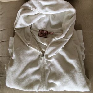 White Juicy Couture Warm Up Suit