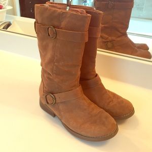 Mid calf boots