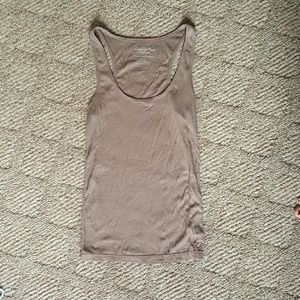 American Eagle ribbed boyfriend tank