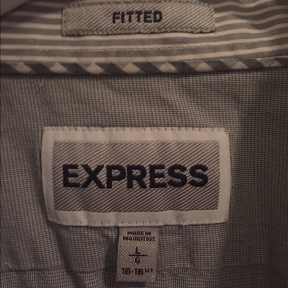 Express Fitted Button Up ❌SOLD❌ - Picture 2 of 3