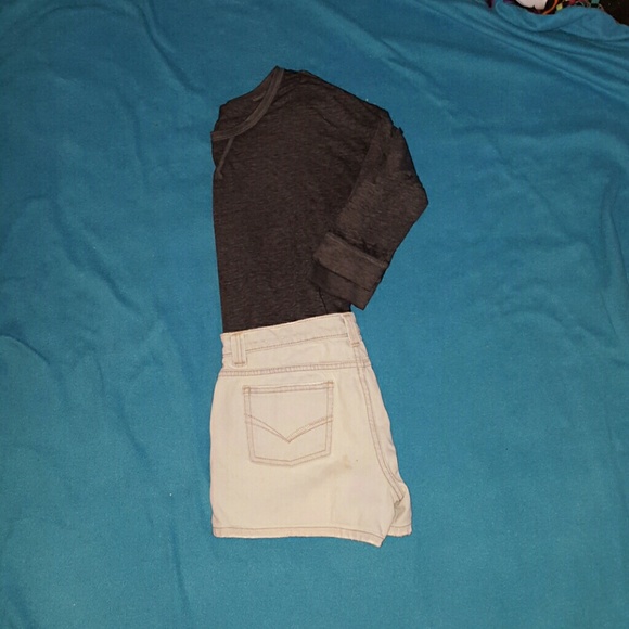 Dark grey Heather 3/4 sleeve