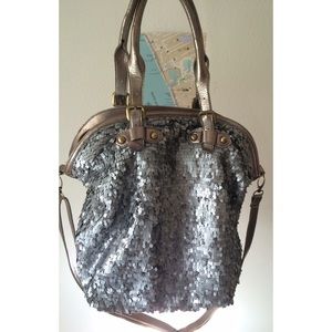 Scaly Mermaid Sequins Shoulder Bag